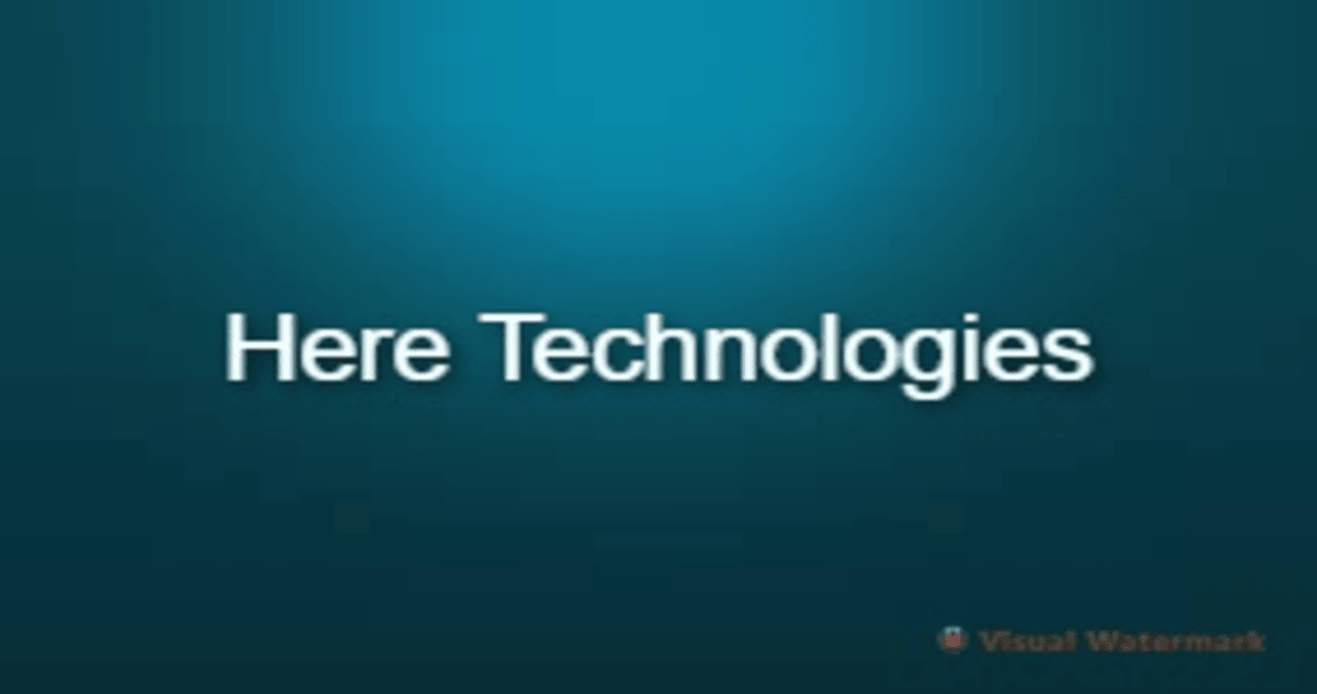  Here Technologies Hiring : Trainee (Apprentice)